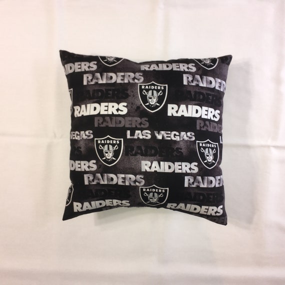 NFL OAKLAND Las Vegas RAIDERS Complete Football Throw Pillow 