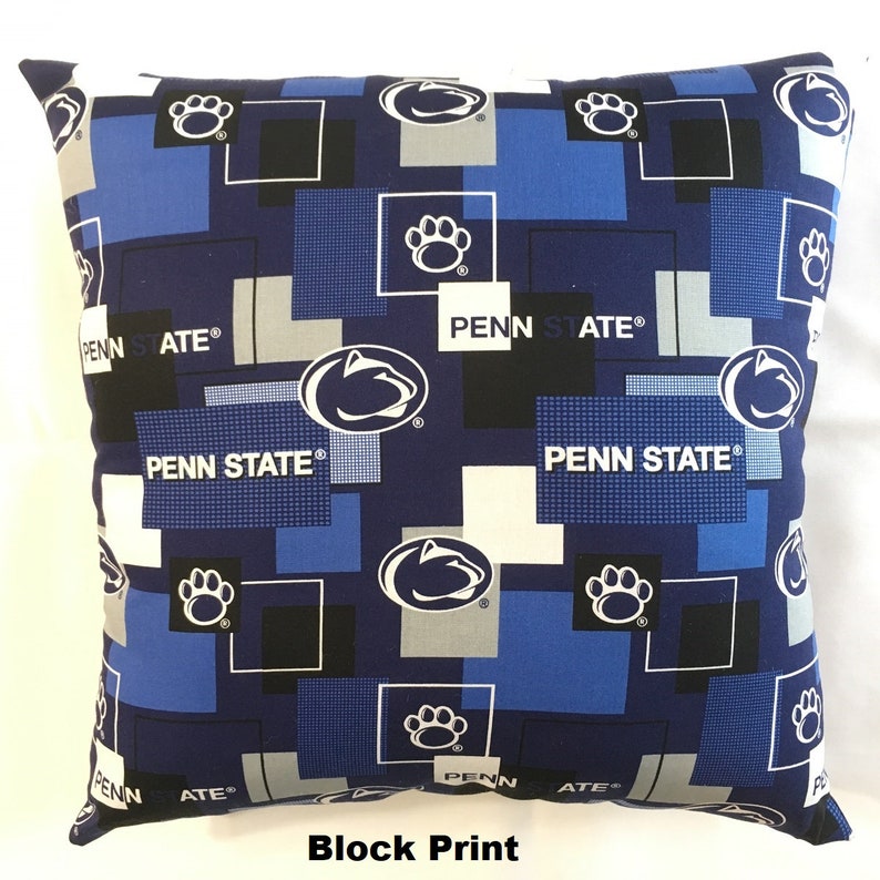 NCAA College PENN STATE Nittany Lions Official Throw Pillow Etsy