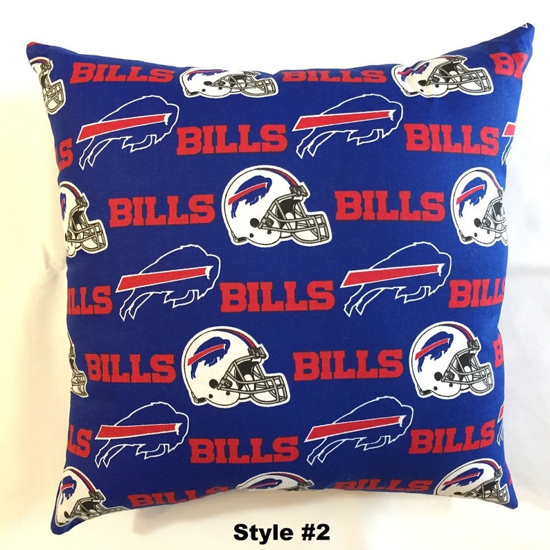 NFL Buffalo Bills Football Throw pillow sports fan Etsy