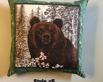 black bear pillows
