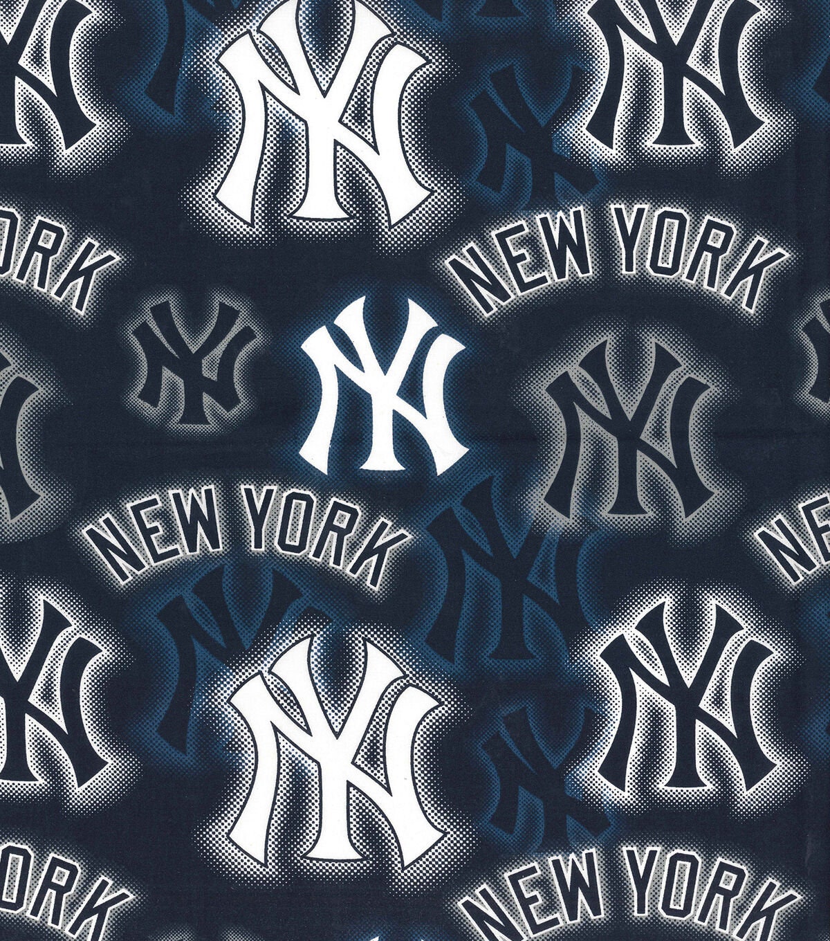 New York Yankees Text Backdrop Clear iPhone Case 