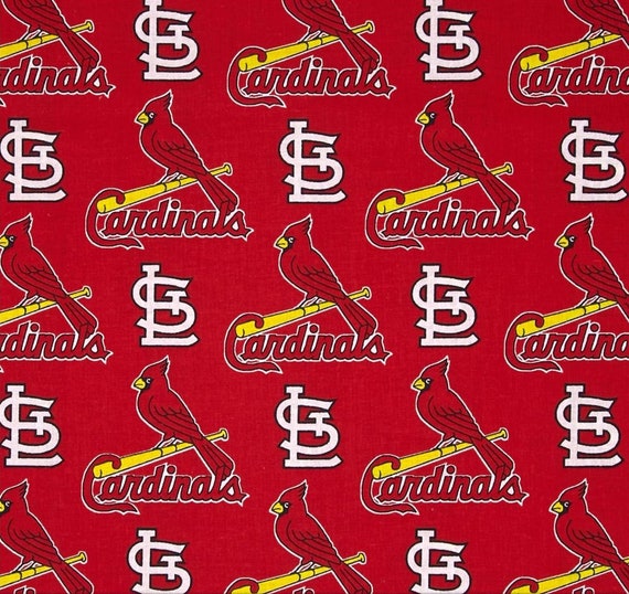  St. Louis Cardinals Baseball MLB 58 Wide Fabric by