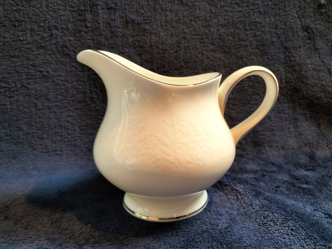 Beautiful and Rare WEDGWOOD ' Silver Ermine ' MILK JUG Etsy