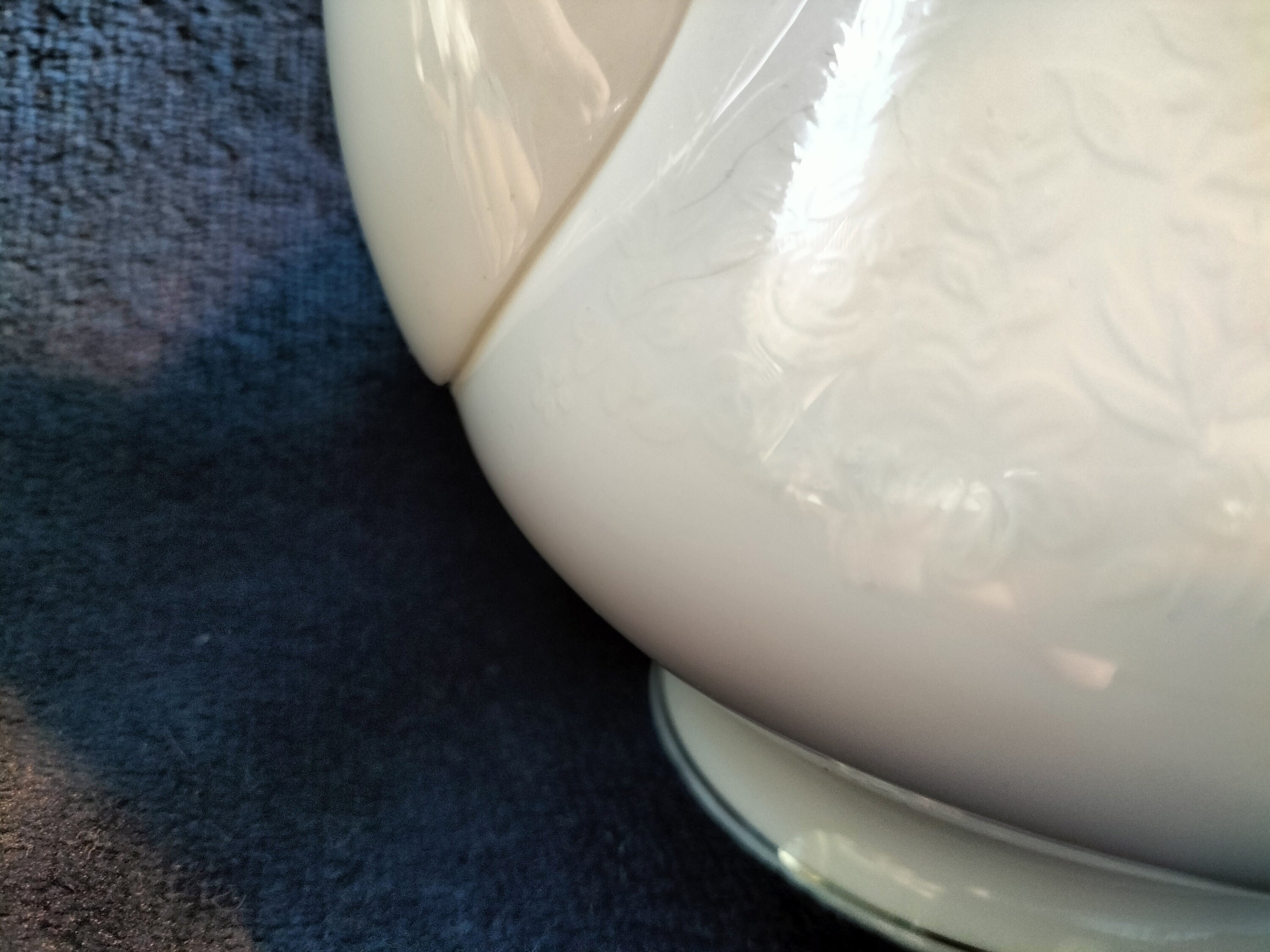 Beautiful and Rare WEDGWOOD ' Silver Ermine ' TEAPOT Etsy