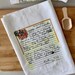 see more listings in the Recipe Tea Towels section