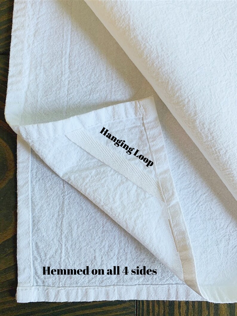 4 Custom Recipe cotton tea towels with your favorite grandmas handwritten recipe, Mother's Day Gift, Christmas, housewarming, birthday image 5