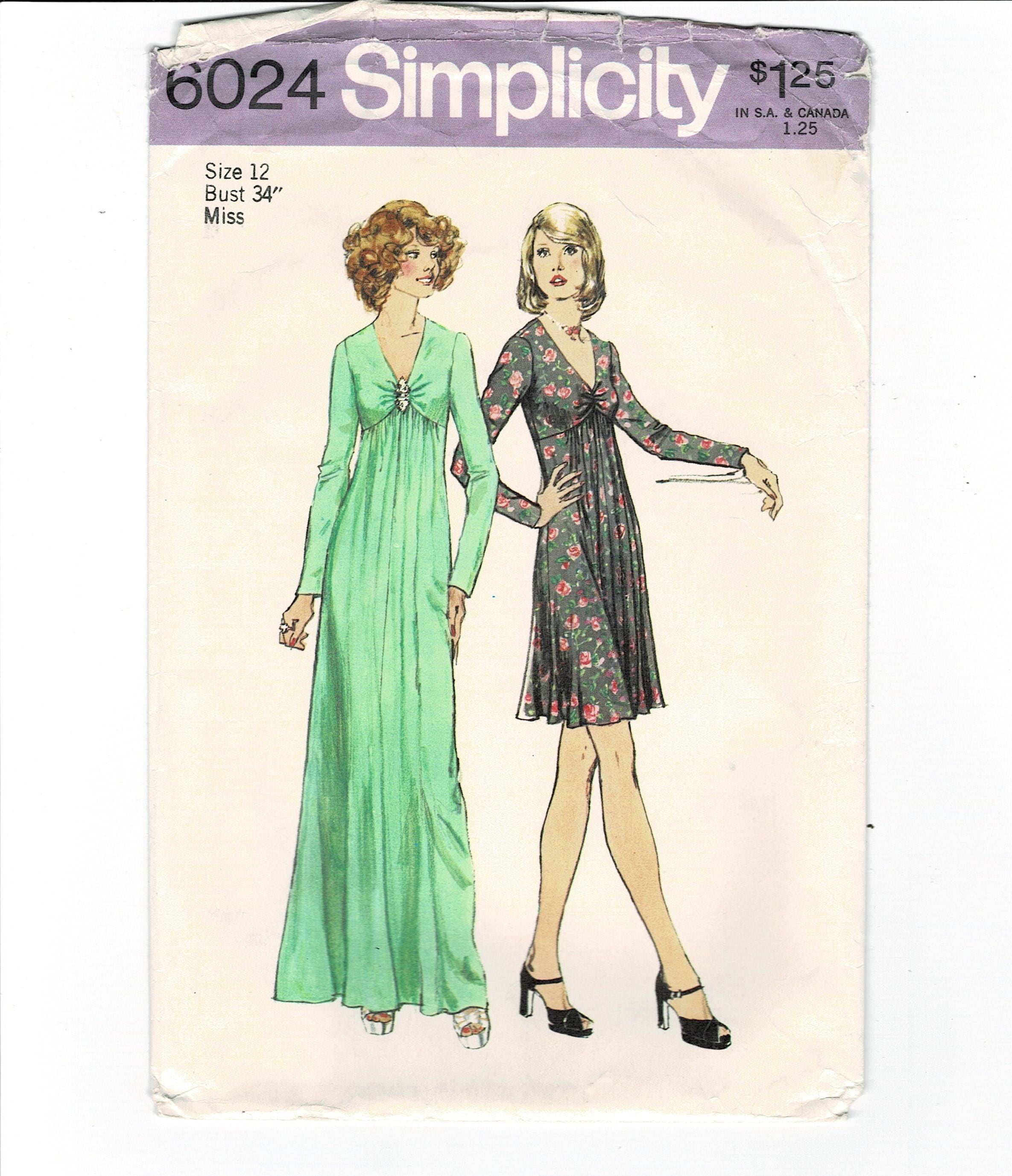 70s Lace-up Bodice Sundress With Tiered, Gathered Skirt, Bust 36 92 Cm,  Style 1940, Vintage Sewing Pattern Reproduction 