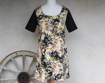 A-Line dress, Made in France, short sleeves