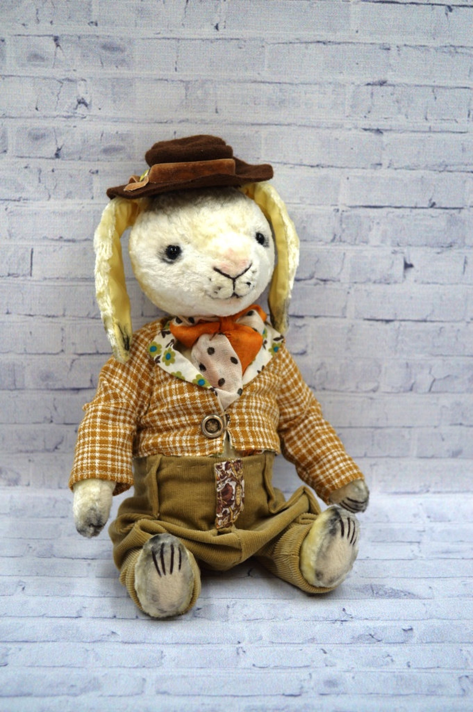 Yellow Hare Bunny Bunny Stuffed Teddy Teddy Bear Stuffed Bear Plush ...