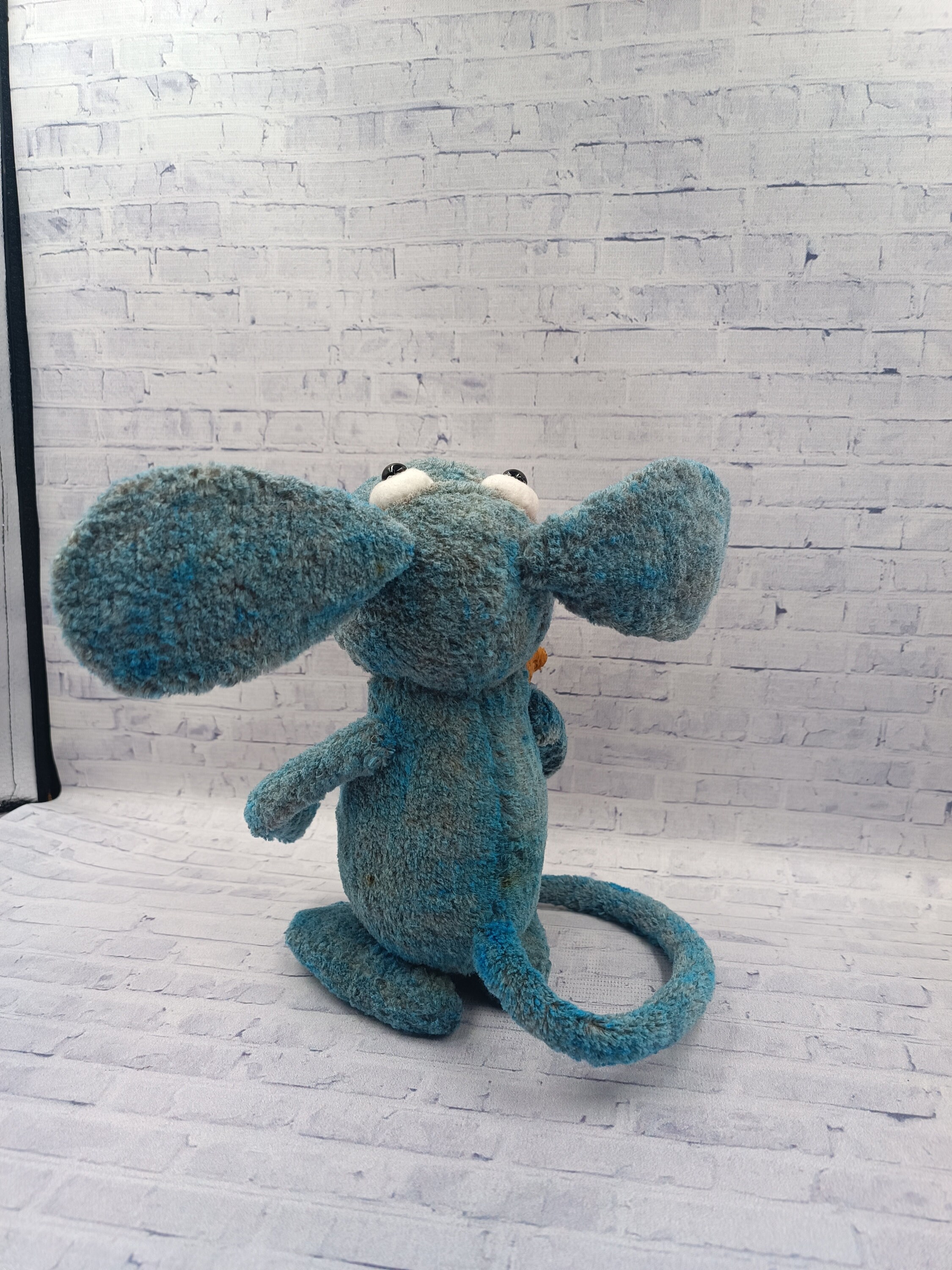 TUTTER Bear in the Big Blue House Blue Mouse Handmade Gift. - Etsy