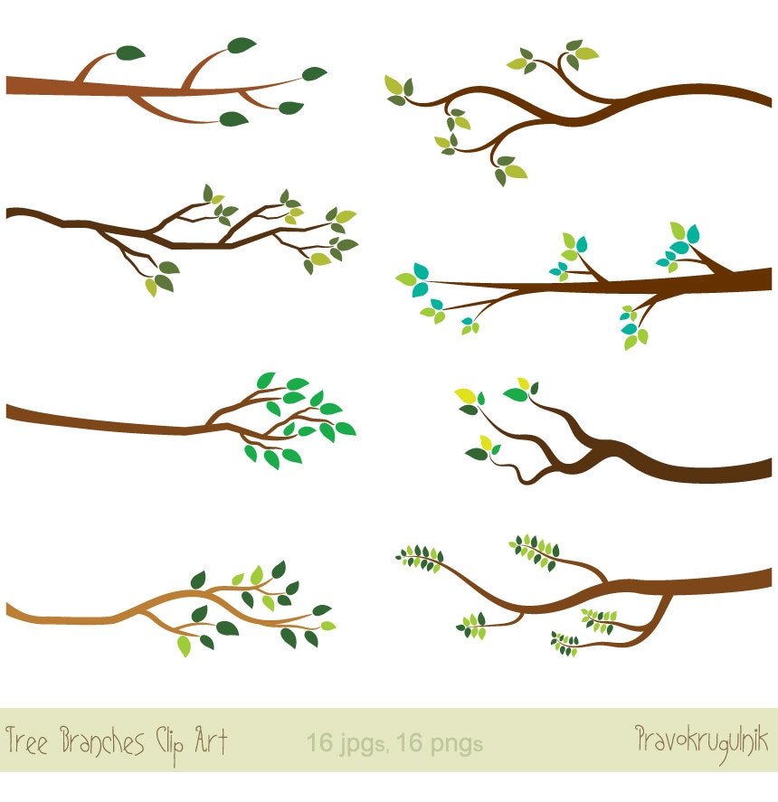 Tree Branches Clipart, Tree Branch Clip Art, Bare Branch Clipart, Leaf Branch  Clipart, Tree Branch Silhouette Clipart, Autumn Branch Clipart - Etsy