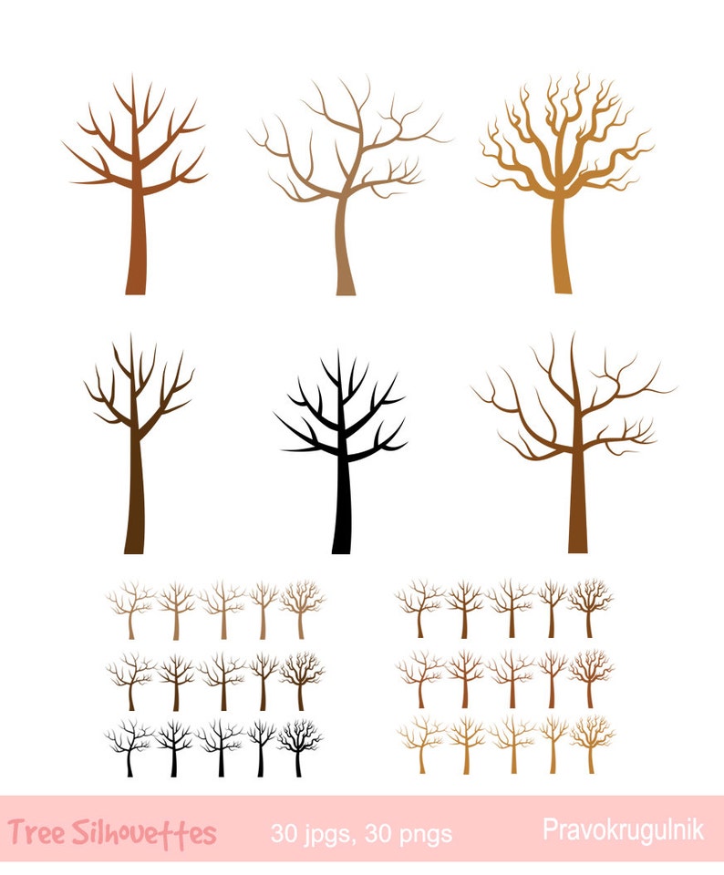 Download Thumbprint Wedding Tree Clipart Leafless Tree Winter Tree Clipart Bare Tree Silhouette Clipart Fingerprint Tree Clip Art Family Tree Clip Art Art Collectibles Safarni Org