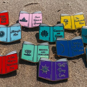 Princess Library Pins
