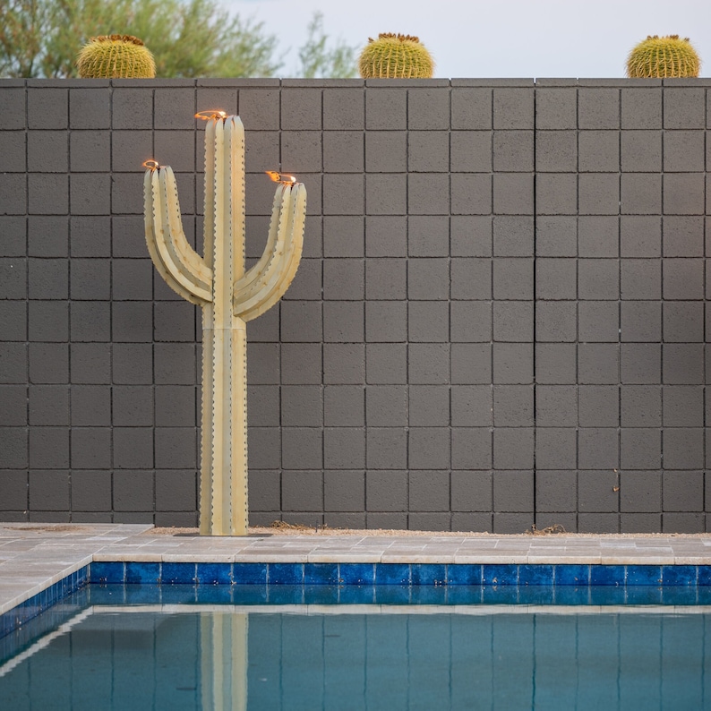 DesertSteelCo Saguaro Cactus Torch - Thumbnail 3
