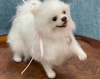 Made to Order -  Needle Felted Dog “Mini-Pup” Please contact seller first for your custom order