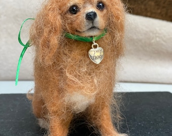 Made to Order - Needle Felted Dog “Mini-Pup” Please contact seller first for your custom order