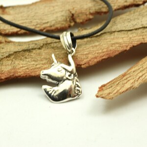 Zodiac Taurus star sign necklace, sterling silver Taurus pendant, astrological horoscope pendant, Taurus sign unisex mentallion