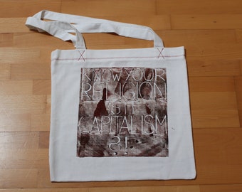 Carrying Bag Linen Bag Textile Print Artist Bag