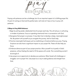 The Ultimate Prayer Guide Bible Study PDF Download Printable - Etsy