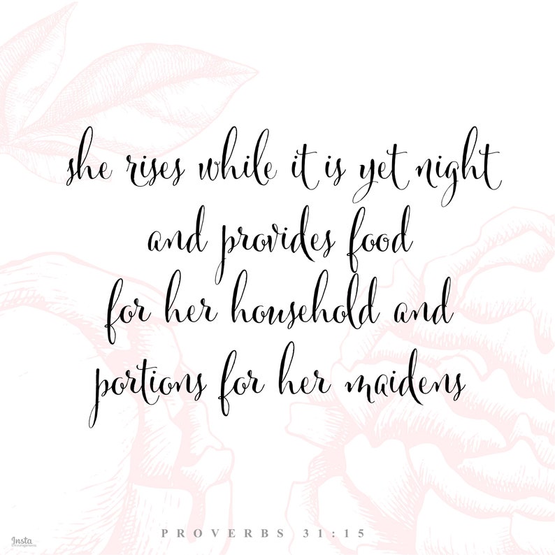 Proverbs 31 Woman 5x5 Prints image 9