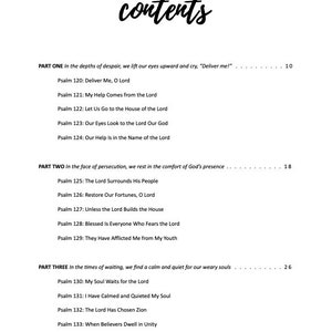 A Journey of Worship: The Psalms of Ascent PRAYERS Guide eBook PDF download printable image 2