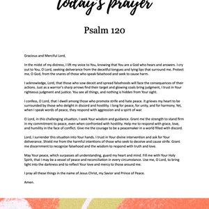 A Journey of Worship: The Psalms of Ascent PRAYERS Guide eBook PDF download printable image 4