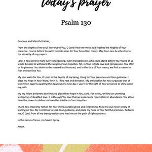 A Journey of Worship: The Psalms of Ascent PRAYERS Guide eBook PDF download printable image 8