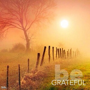 Be Grateful 5x5 Print