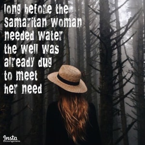 Samaritan Woman 5x5 Print