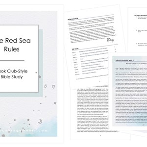 The Red Sea Rules Bible study PDF download printable