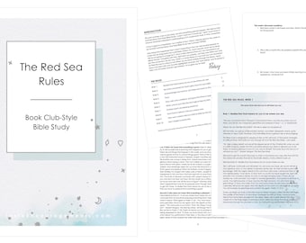 The Red Sea Rules Bible study PDF download printable