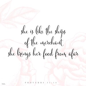 Proverbs 31 Woman 5x5 Prints image 8