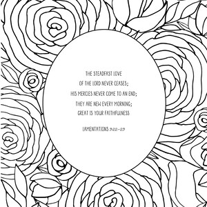 The Heart That Heals printable package10 Bible Verse Coloring Pages PDF download image 3