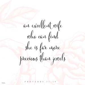 Proverbs 31 Woman 5x5 Prints image 4