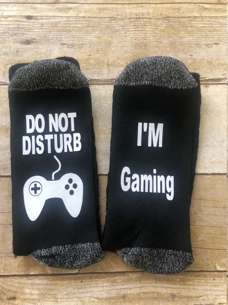 Do not disurb I'M Gaming socks Perfect for your gamer Etsy