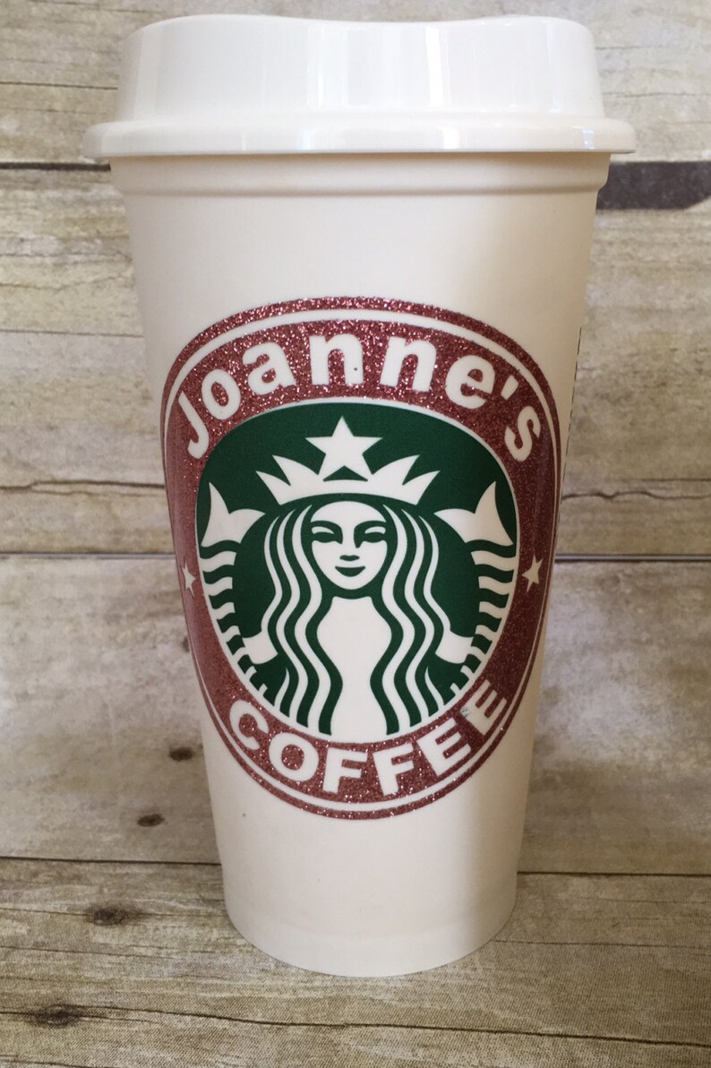 Starbucks Travel Coffee Cup Personalized With Your Name Etsy