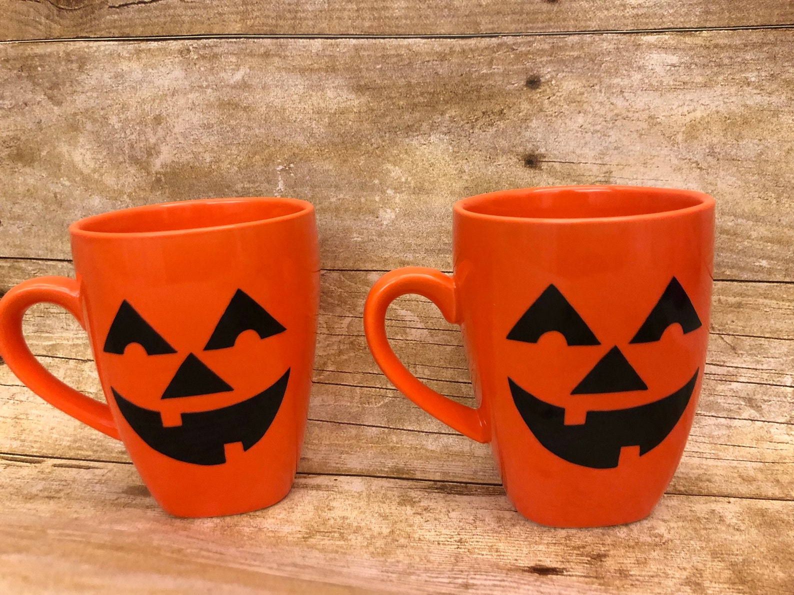 Jacko'lantern Coffee or Tea Mugs Perfect for Halloween Etsy