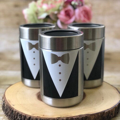 Personalized Stainless Steel Can Cooler: Ozark Trail Twist-Top Bottle Holder