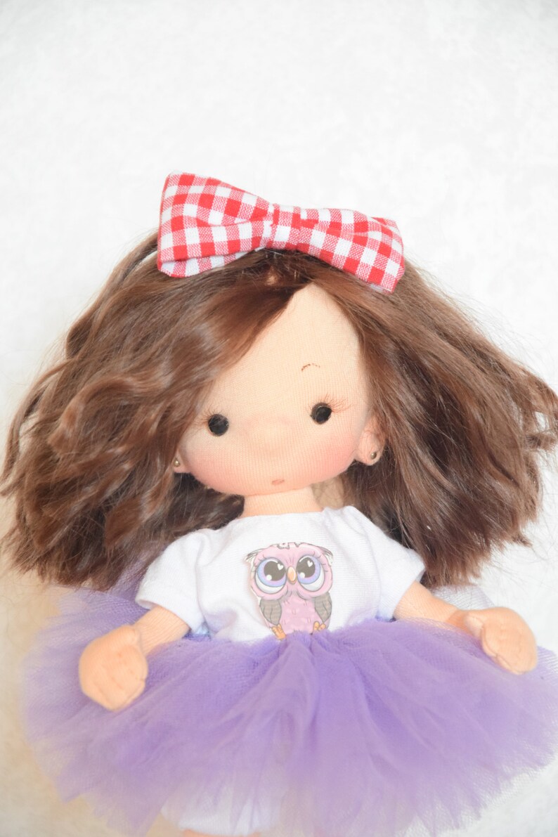 Video lesson sticking a natural hair doll make a doll Etsy