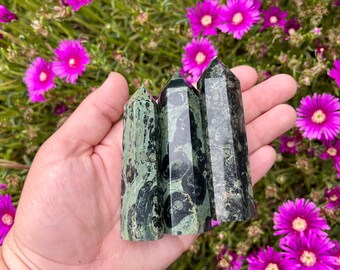 Kambaba Jasper Tower - Healing Crystal - Tranquility, Wisdom, Courage