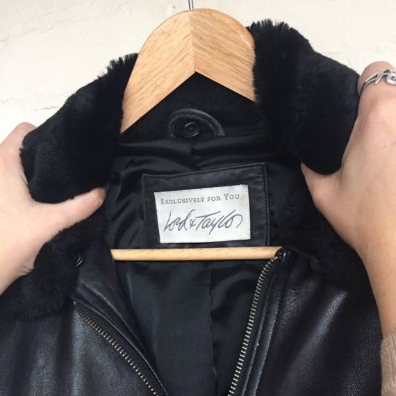 Lord & taylor leather best sale jackets