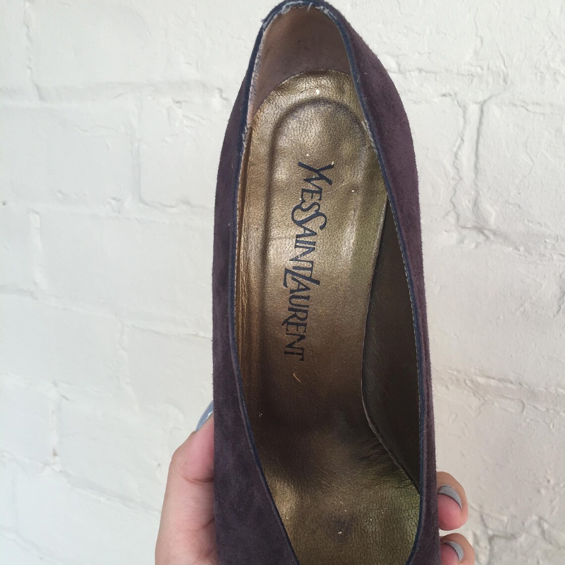 vintage ysl pumps