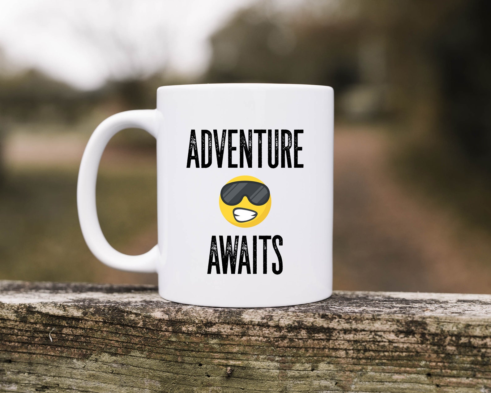 Adventure Awaits Emoji Cartoon Gift for Motorcycle Rider - Etsy
