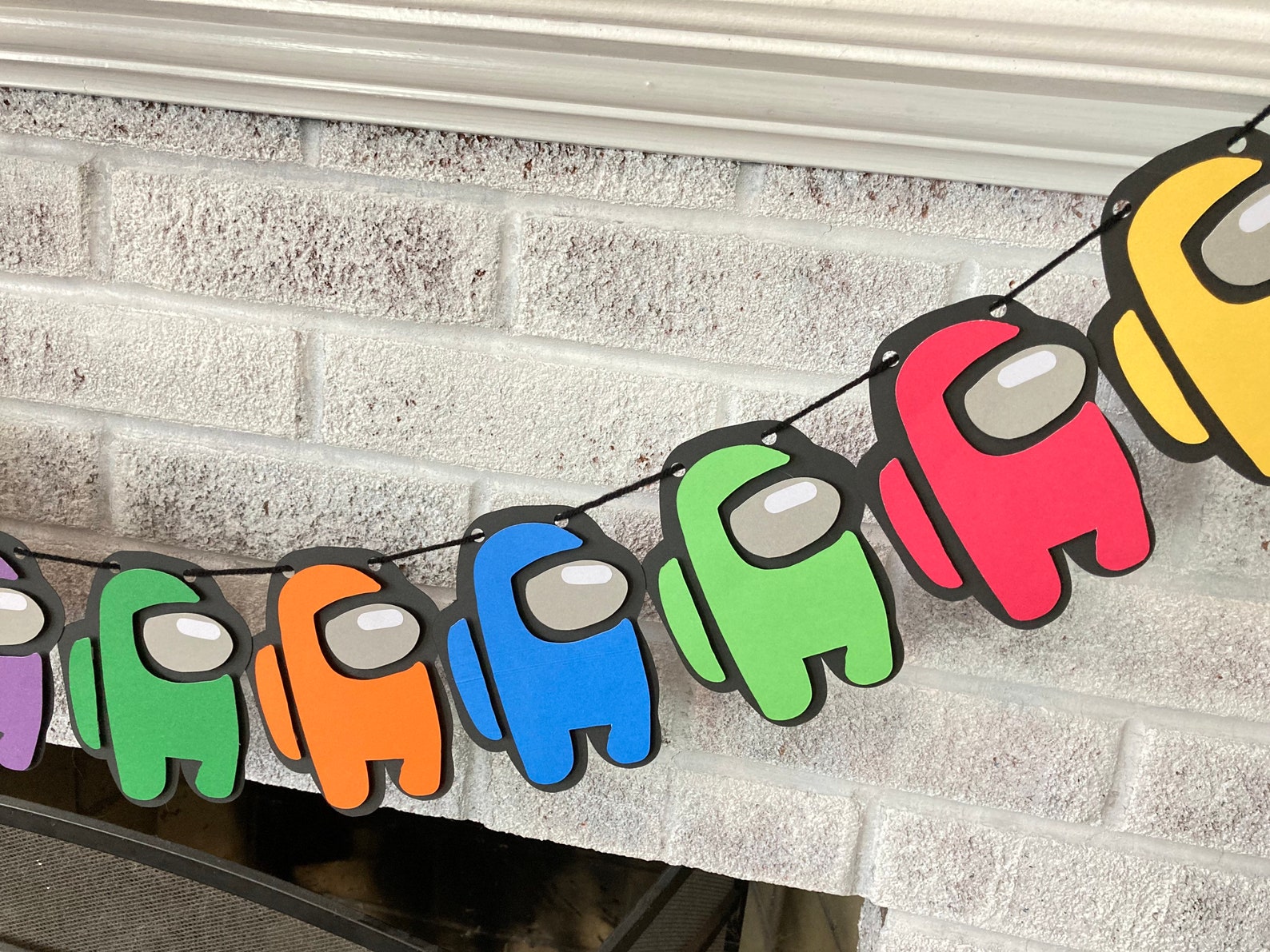 Among Us Impostor Birthday Party Banner | Etsy