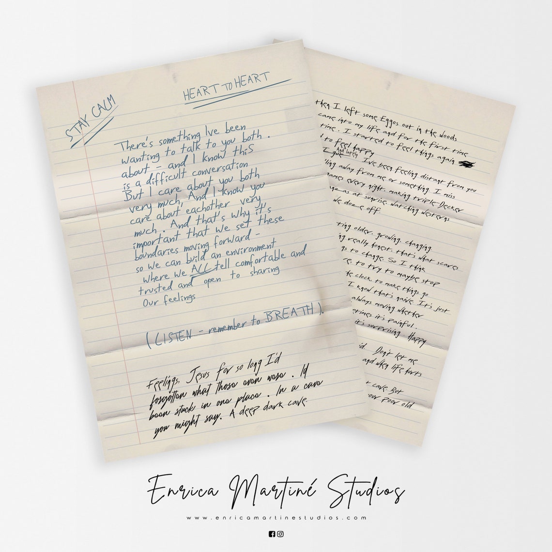 Stranger Things Hopper Letter to Eleven Father / Etsy