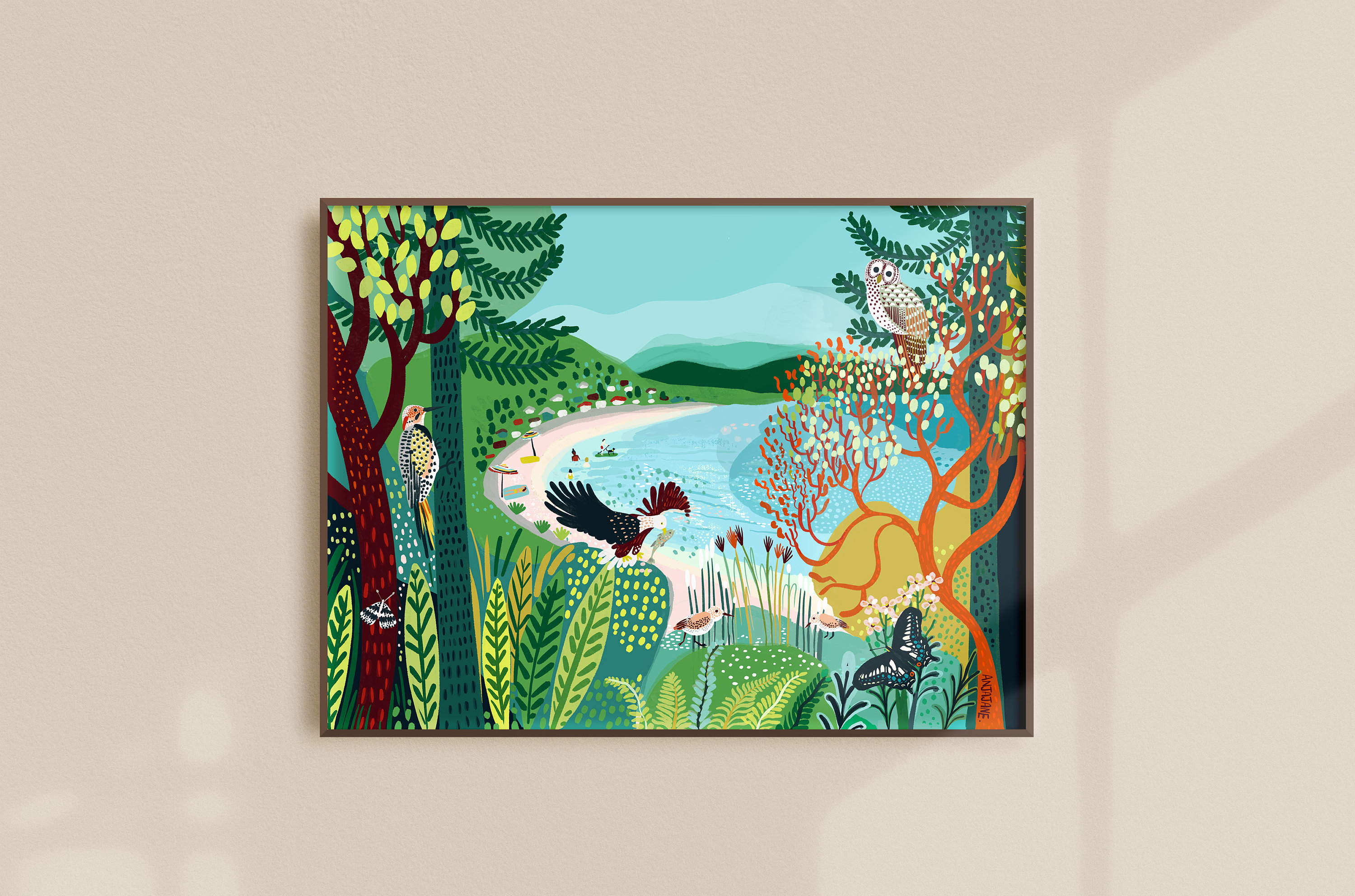 Qualicum Beach Art Print Vancouver Island Art Print Beach Art Pacific