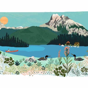 Emerald Lake Art Print