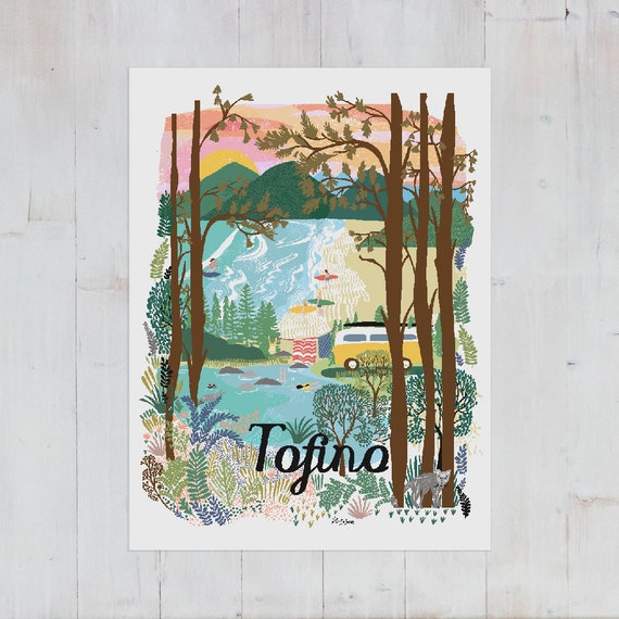 Tofino Wall Art Vancouver Island Ocean Landscape Etsy