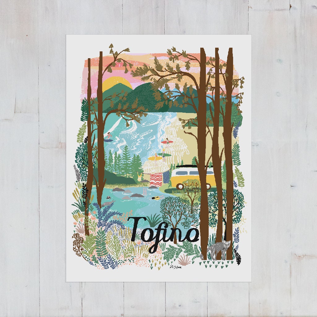 Tofino Wall Art Vancouver Island Ocean Landscape Etsy