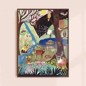 Bedrohte Tiere Kunstdruck | Britisch-Kolumbien Kunst | Wildtiere Kunst | Tier Kunst | Kanada Kunst | Bedrohte Arten Kunst | Pazifischer Nordwesten